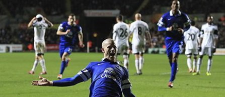 Swansea City - Everton 1-2, in campionatul Angliei